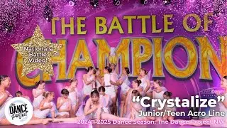 Crystalize (Battle Performance) | Junior/Teen Int. Acro Line &ndash; TDPNW | Revolution Nationals 2025