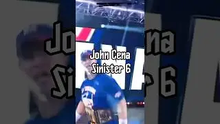 JOHN CENA SINISTER 6‼️☝️ #fyp #wwe #johncena #wrestling #sinistersix