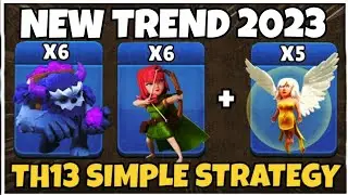 Never Seen This New Attack?Th13 Yeti Super Archer! Th13 Super Archer + Healer Attack Strategy in COC