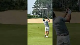 Guess The Distance? ⛳️ 🧐 #golf #golfswing #guess s