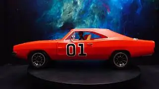 Ramen Toy #HH2202 - RAMEN RACER (TIGER ORANGE) not General LEE The Dukes NEU OVP