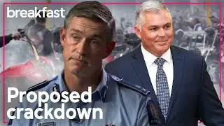Gang patch ban: Commissioner and Minister explain enforcement | TVNZ Breakfast