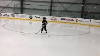 Mite Hockey Drill Age 6, Small Area Drill, One Timer