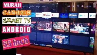 Rekomendasi! Smart tv Android Tv 55 inch Terbaik || SHARP LED TV 4T-C55EK2X #sharp #review