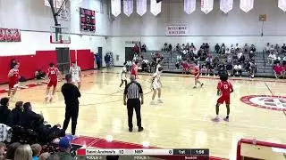 Saint Andrew&rsquo;s vs NBP Palm League Championship  Game. #0 Felix Buroz 24 pts. 3 rebs. 3 asts.