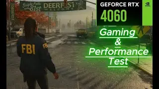 Alan Wake 2 Game & Performance Test On Nvidia RTX 4060