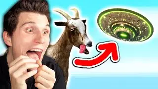 So verwandelt sich die ZIEGE in ein UFO | Ziegen Simulator 3