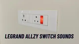 Legrand Allzy White Switches | 6A | 16A | 25A Sound Test | Cheapest Switches from Legrand Brand 