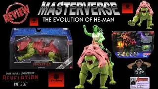 Masters of the Universe Masterverse Battlecat Action Figure Unboxing & Review