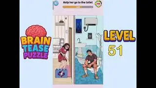 Brain tease puzzle level 51 Walkthrough Solution