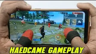 Haedcame gameplay 3finger solo vs squad Power my over confidence gameplay 🎮 BR ranked gameplay 