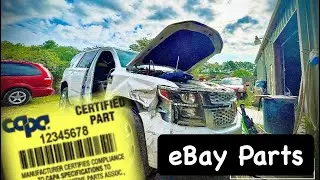 ☑️ EBay Body Panels 👉🏻My Capa Certified Tahoe 😂 (Free Damaged Body Parts) 😁