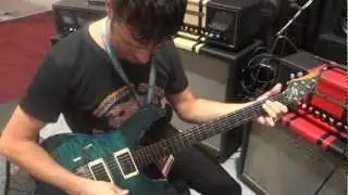 Summer NAMM '12 - Dynamo Booth - Paul Riario from Guitar World demos M50X