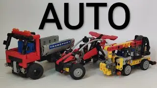 Обзор Lego Technic 42084 Грузовик, 42101 Багги, 42031 Ремонтный автокран