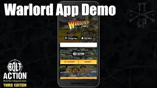 Tabletop CP: Warlord Games Bolt Action V3 List Building App Demo