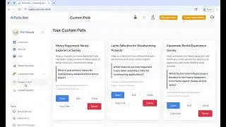 Custom Insights allows you to design advanced polls with powerful customization options.