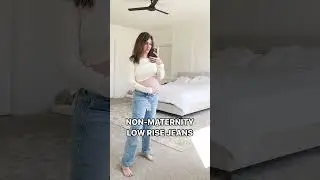 Non-Maternity Low Rise Jeans