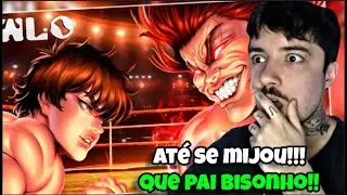 (EMPATARAM?) REAGINDO ao WLO - Tal pai, Tal filho [ Baki The Grappler / Baki vs Yujiro ] | REACT