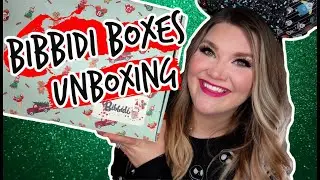 Bibbidi Boxes DISNEY Unboxing ✨🏰✨Limited Edition Christmas Box