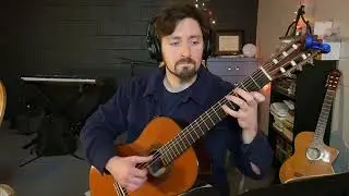 &Scaron;těp&aacute;n Rak: Minute Solos-Midnight (Svit Luny) On Classical Guitar