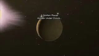 A Molten Planet Hidden Under Cloud Cover