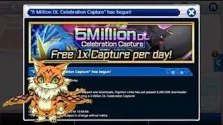 5M DOWNLOAD FREE CAPTURES - Digimon Links
