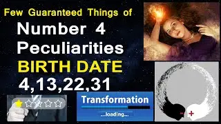 Mulank 4 की विशेषता | मूलांक 4|Mulank 4 |Peculiarities of Number 4। BIRTH DATE 4,13,22,31|