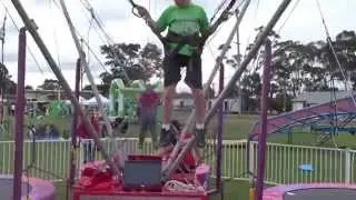 DrEx - DrEx Adventures - Castle hill show - Felix on jumping on trampoline