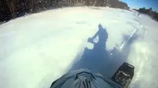 xf 1100 turbo high country snopro 2013 in deep snow with summit 600 e-tec 2009