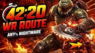 DOOM: The Dark Ages WR Speedrun Tutorial (Any% Nightmare) | Pro Strats, Glitches & Sub-45 Route