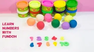 Learn to Count With Play-Doh Numbers! 1 to 10 | Learning 123 counting video for kids kindergarten