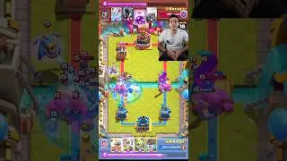 Defensa perfecta contra golem de elixir 🚬 #clashroyale #consejos #gaming