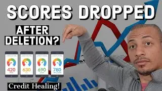 This Is One Reason Why Your Credit Scores Dropped After Charge Offs Were Deleted