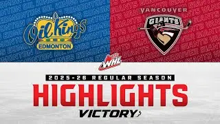 Edmonton Oil Kings at Vancouver Giants 11/15 | WHL Highlights 2025-26