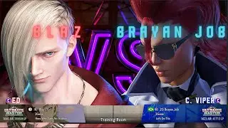 SF6 ▰ BLAZ (ED) vs BRAYAN JOB (C. VIPER) ▰ High Level Gameplay