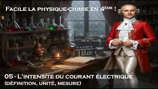 05 - L'intensité du courant électrique (définition, unité, mesure)