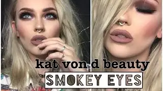 one brand full face makeup tutorial. kat von d beauty!