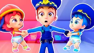 Rescue team In The City | Kids Song by Nomad Kids