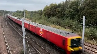 The LAST EVENING of Royal Mail Trains in the UK. Law Junction and Shieldmuir, 20/09/24