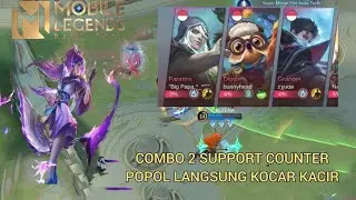 TUTORIAL COMBO POPOL X HANABI MENGELUARKAN ULTIMATE BIKIN FARAMIS, DIGGIE, DAN GRANGER TAK BERKUTIK 
