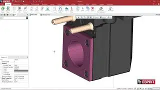 Making a Lathe ID Capto-Style Holder in ESPRIT