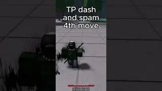 TSB invisible glitch 👀  #roblox #tsb #thestrongestbattlegrounds #glitch