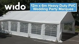 Wido Marquee Party Tent 6 x 12 metres Product Video (PT200)