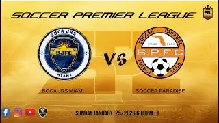Boca JRS Miami vs Soccer Paradise // GOLD DIVISION// SPL
