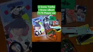 Unboxing U-KNOW Yunho - I-KNOW 7179 PLAYER ver. Xmas gift to myself? #yunho #kpop #유노윤호 #東方神起 #retro
