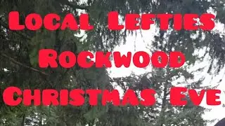 Local Lefties playing Rockwood on Christmas Eve for five bucks! #discgolf #christmas #lefty