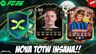 NOVA TOTW 16 COM NOVAS MUDAN&Ccedil;AS ABSURDAS! NOVO DE KETELAERE INSANO EM DME EPP DE CAMPANHAS 86+