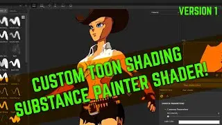 Substance Painter Toon shader walkthrough