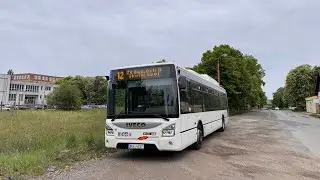 MHD Tábor | linka č. 12 | ranní