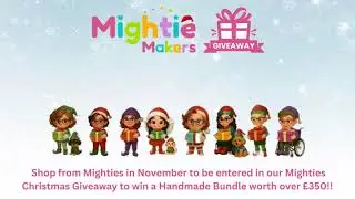 Win a &pound;350 Handmade Craft Bundle when you shop at Mightie Makers this November